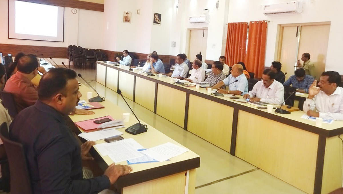 The Food Safety and Standard Committee meeting was held at the DC's office in Madikeri recently.