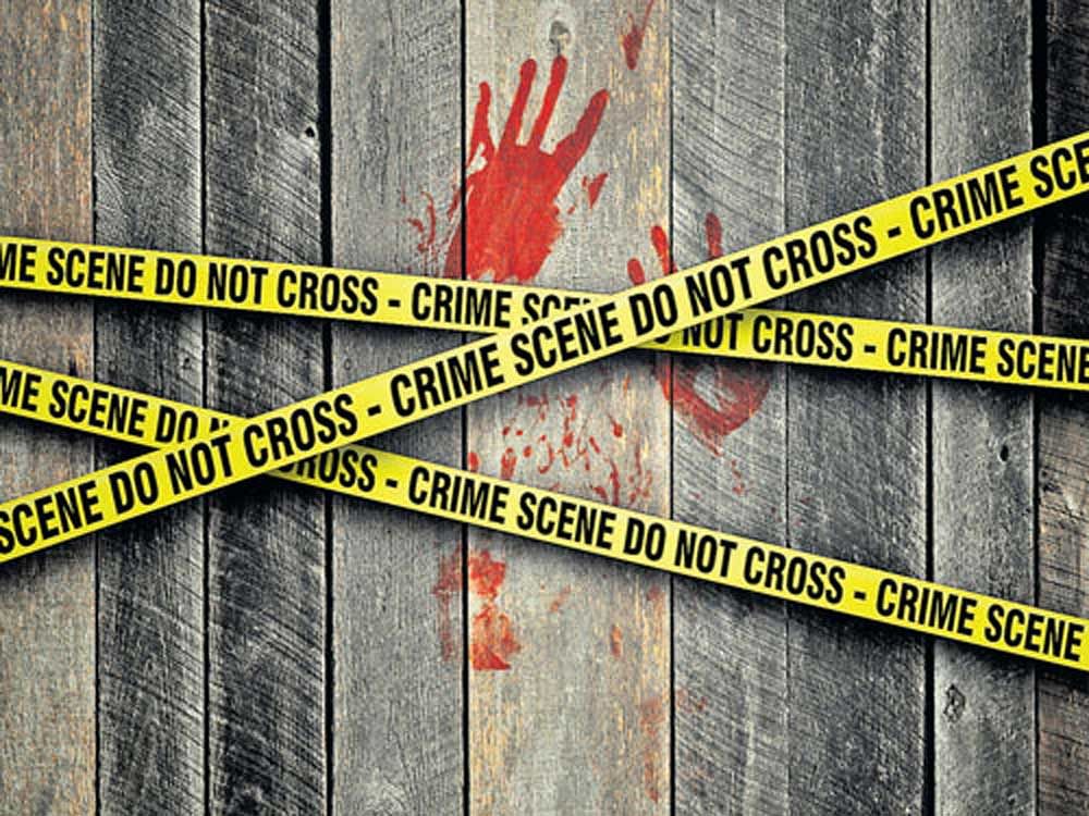 A 22-year-old man allegedly killed his father over a property dispute, by strangling and stabbing him, and then chopped up the body into 25 pieces at his home in Shahadra, police said on Wednesday. 