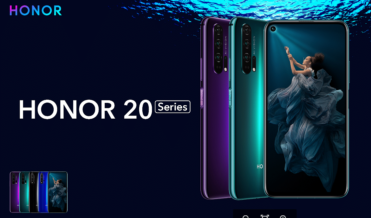 Honor 20 series will be released initially in Europe and Asia including soon; picture credit: Honor
