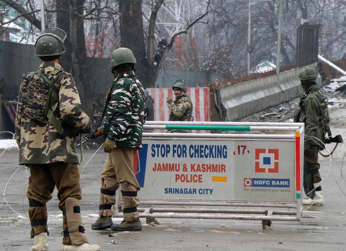 Jammu Kashmir Police. (Photo by TPML)