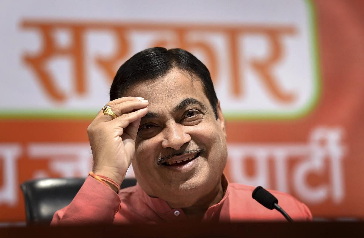 Gadkari, the BJP candidate from Nagpur, said the development works carried out by Prime Minister Narendra Modi were unparalleled in the last 50 years. PTI File photo