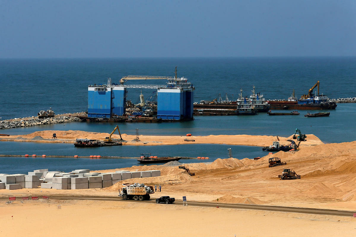  Colombo Port City construction site  (REUTERS/File Photo)