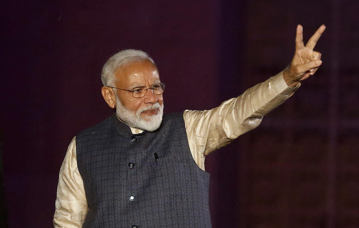 With the Balakot air raid 2016 cross-border surgical strike contributing immensely to his incredible win, Modi in his second innings is likely to further strengthen the defence forces by adding more aircraft, artillery guns and warships besides making the army a lean, mean and modern one. (Reuters Photo)