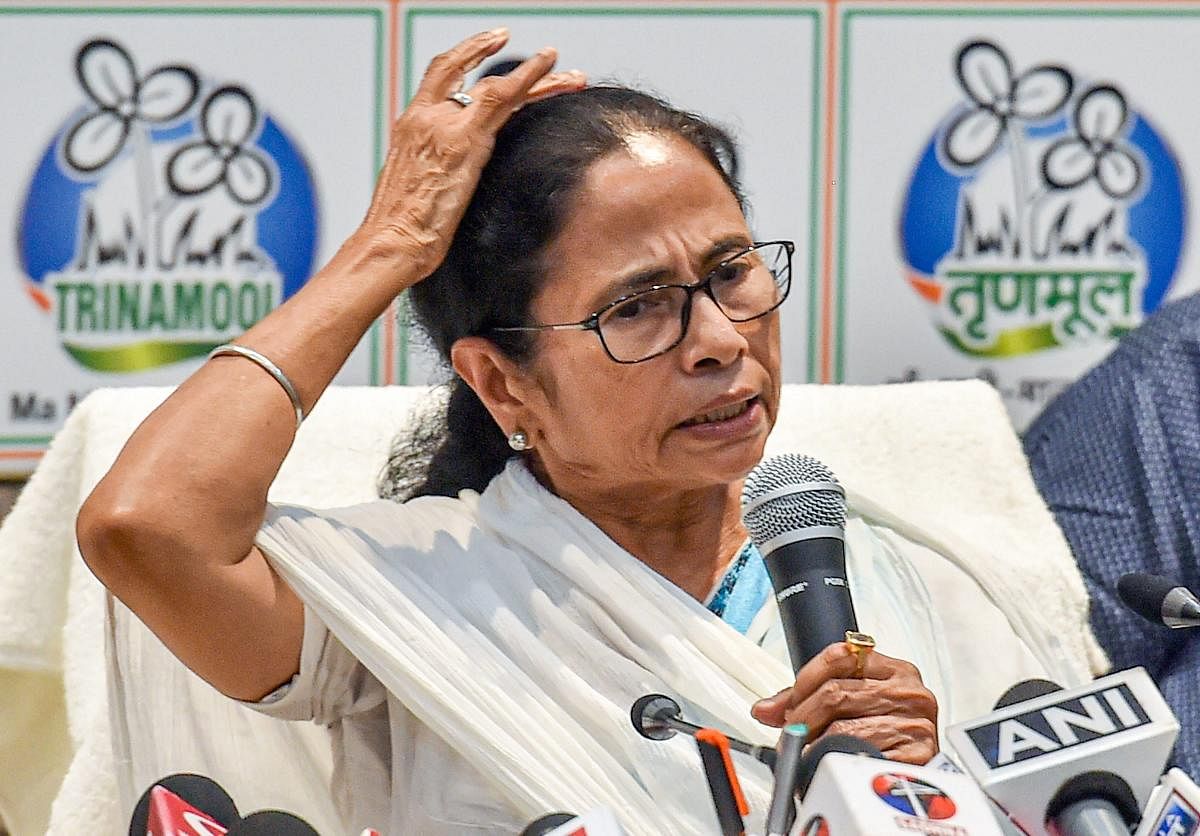 The TMC supremo also said that she told her party colleagues that the Lok Sabha elections were held in an emergency like situation and she had no choice but to run the government in a very humiliating situation. PTI photo