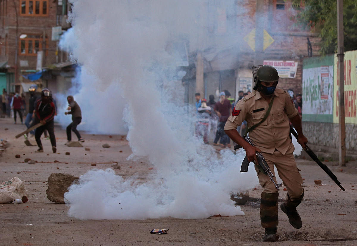 After two days, restrictions have been removed in the Kashmir valley. Credit: REUTERS/Danish Ismail