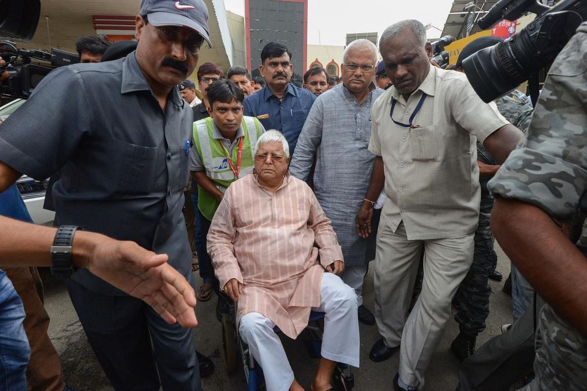 Stunned by the rout of his Rashtriya Janata Dal in Bihar and Jharkhand in the Lok Sabha election, Lalu Prasad Yadav had given up lunch after the declaration of poll results on May 23 for two days.
