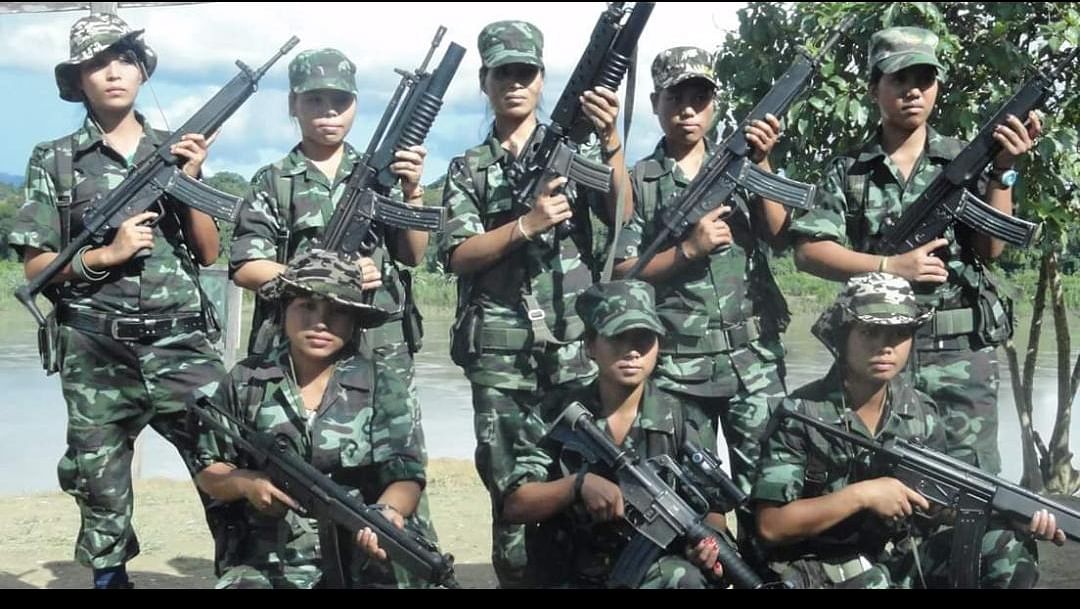 NSCN (K) cadres in an undisclosed location. 