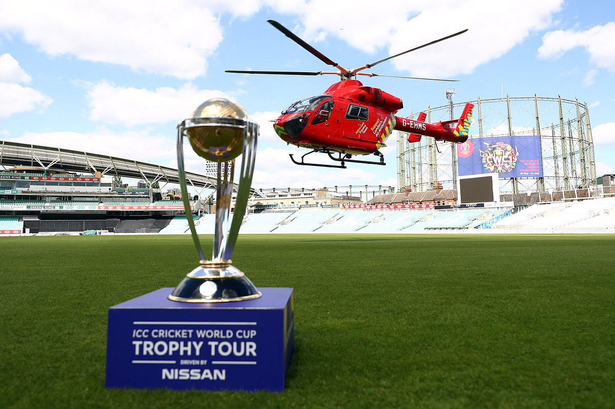 The ICC Cricket World Cup 2019 is just over two weeks away. It kicks off with hosts England taking on South Africa in the opening encounter on May 30.  Picture courtesy Twitter