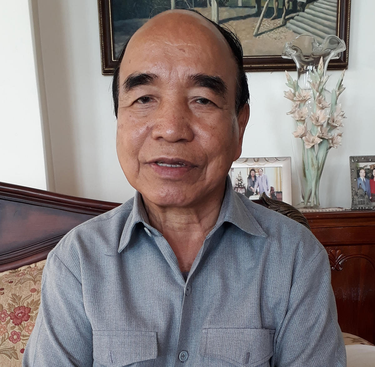Mizoram Chief Minister Zoramthanga will not attend the swearing-in ceremony of Prime Minister Narendra Modi in Delhi on Thursday, an official at the Chief Minister's Office said. (TPML Photo)