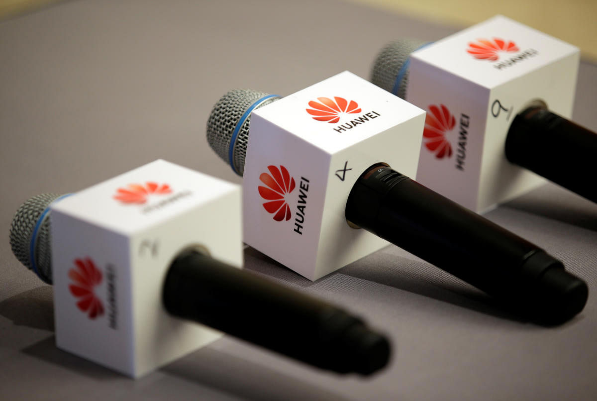 Chinese tech giant Huawei that is believed to have sparked the detentions of two Canadians in China. (Photo Reuters)