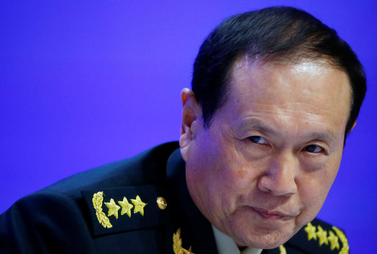 Chinese Defense Minister Wei Fenghe. Reuters file photo