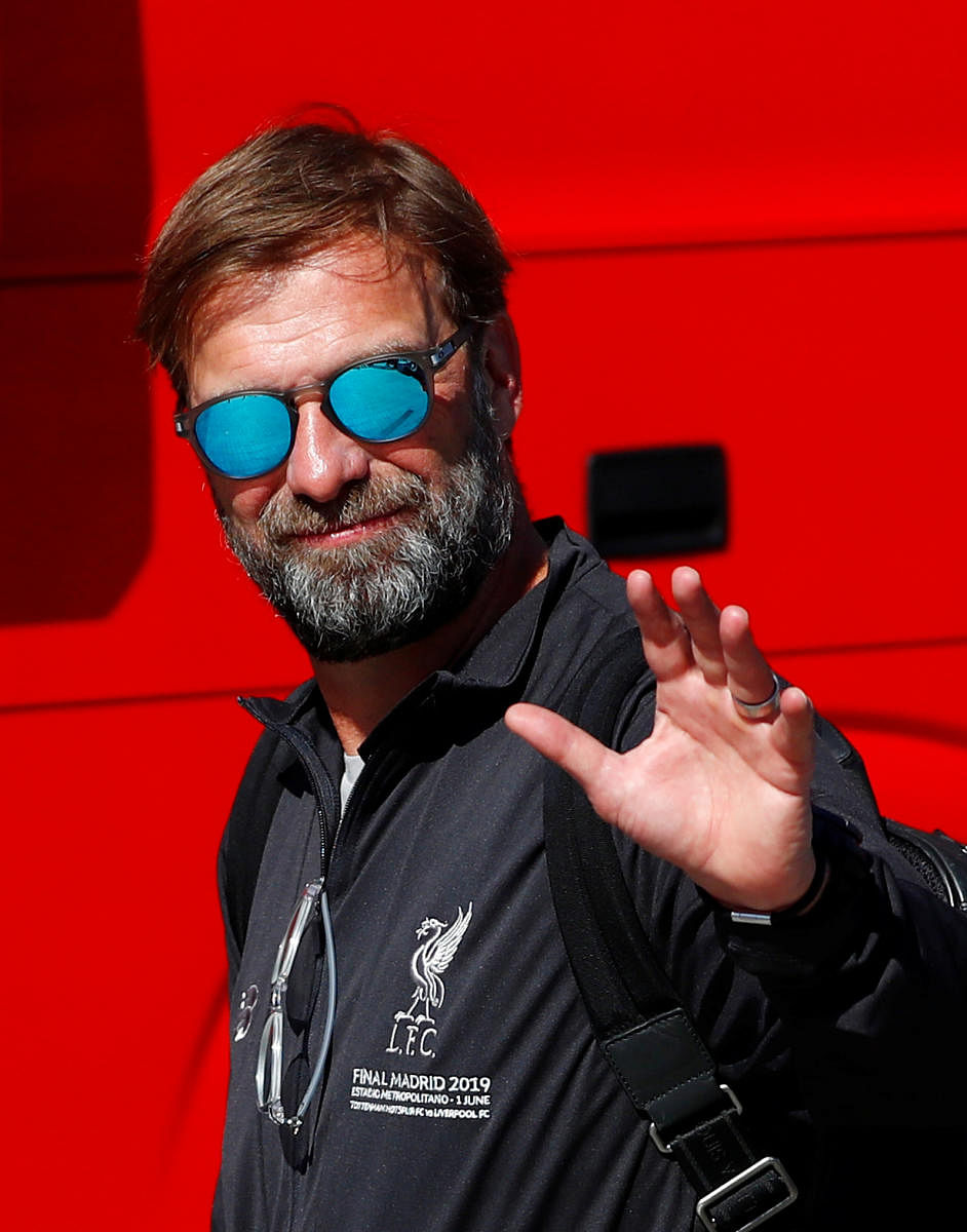 Liverpool manager Jurgen Klopp. Reuters