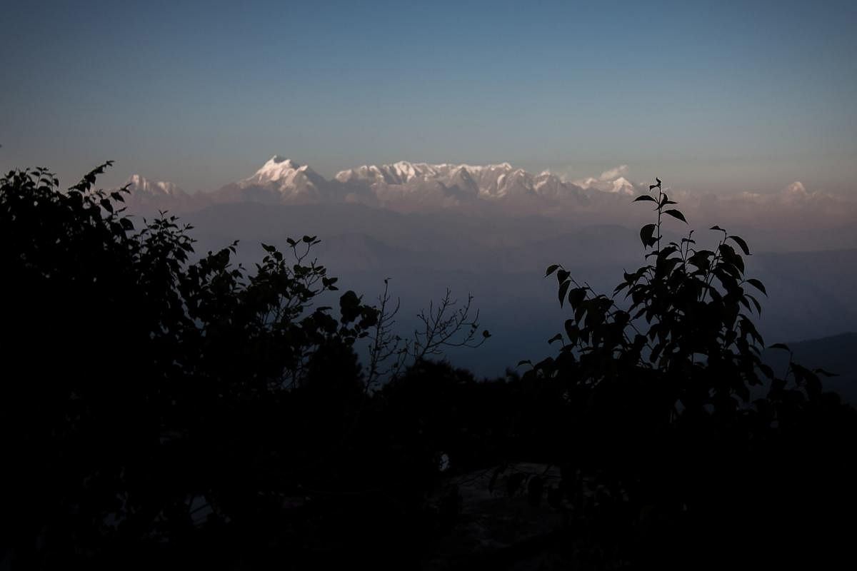 Nanda Devi East peak - near the border with China (Photo by AFP)