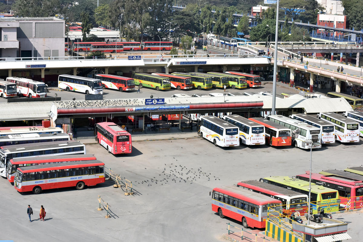 Four decades ago, the space where the Kempegowda bus station has come up was a Kempegowda-era water body.