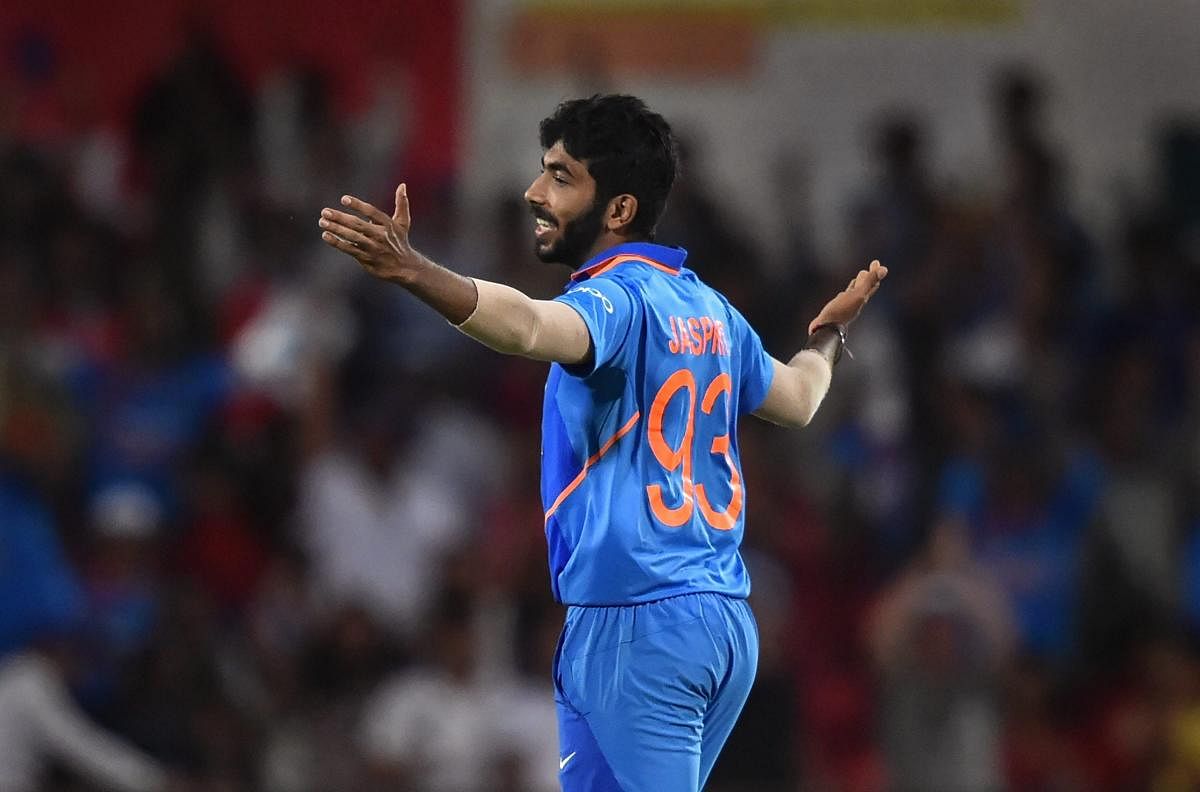 Jasprit Bumrah. PTI file photo