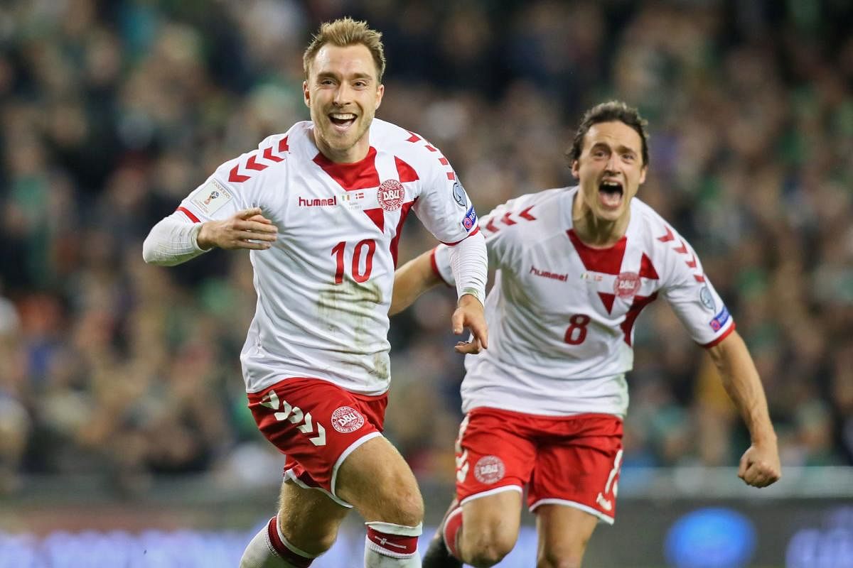 After superb performances for Tottenham Hotspur, Christian Eriksen will look to take forward his form to the World Cup. AFP