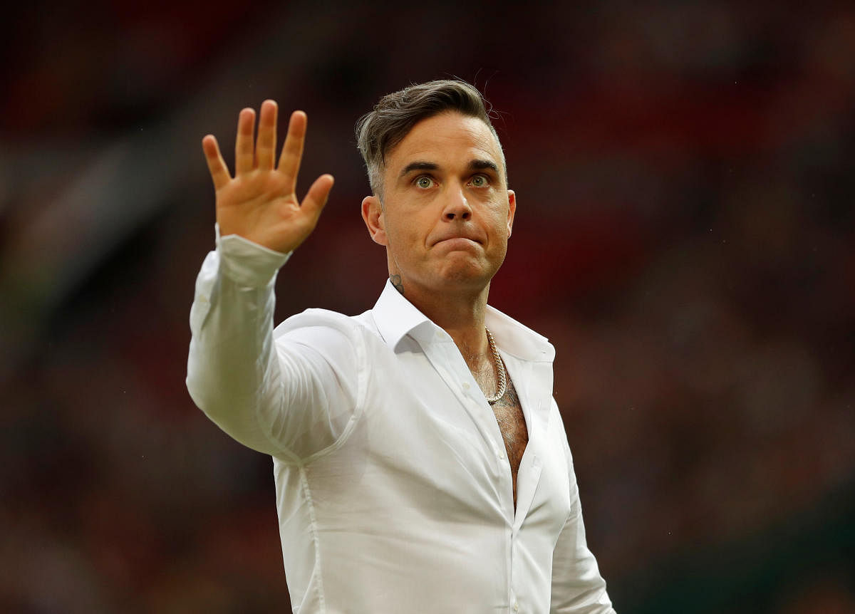 British pop star Robbie Williams will perform at the World Cup opening ceremony in Moscow on Thursday. Reuters