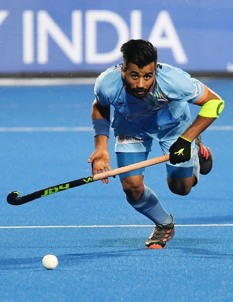India skipper Manpreet Singh will be looking to lead the side from the front in the FIH Series Finals that kicks off on Thursday. AFP