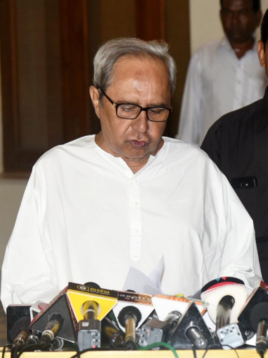 Patnaik had also informed the ministers that the state government would have to apprise the people about implementation of promises made during the elections. PTI File Photo