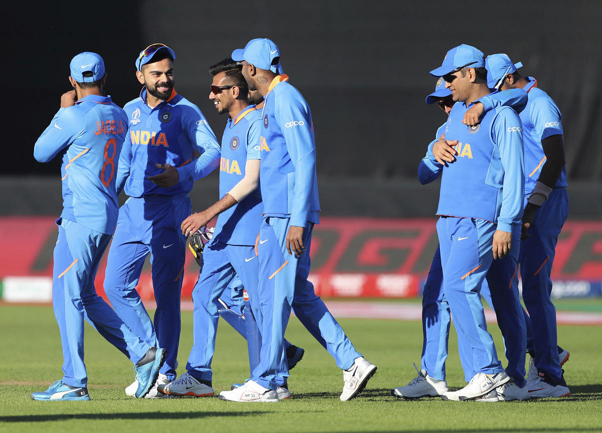 The Indian cricket may swap the customary blue outfits with orange for selective games in the ongoing World Cup. AP/ PTI
