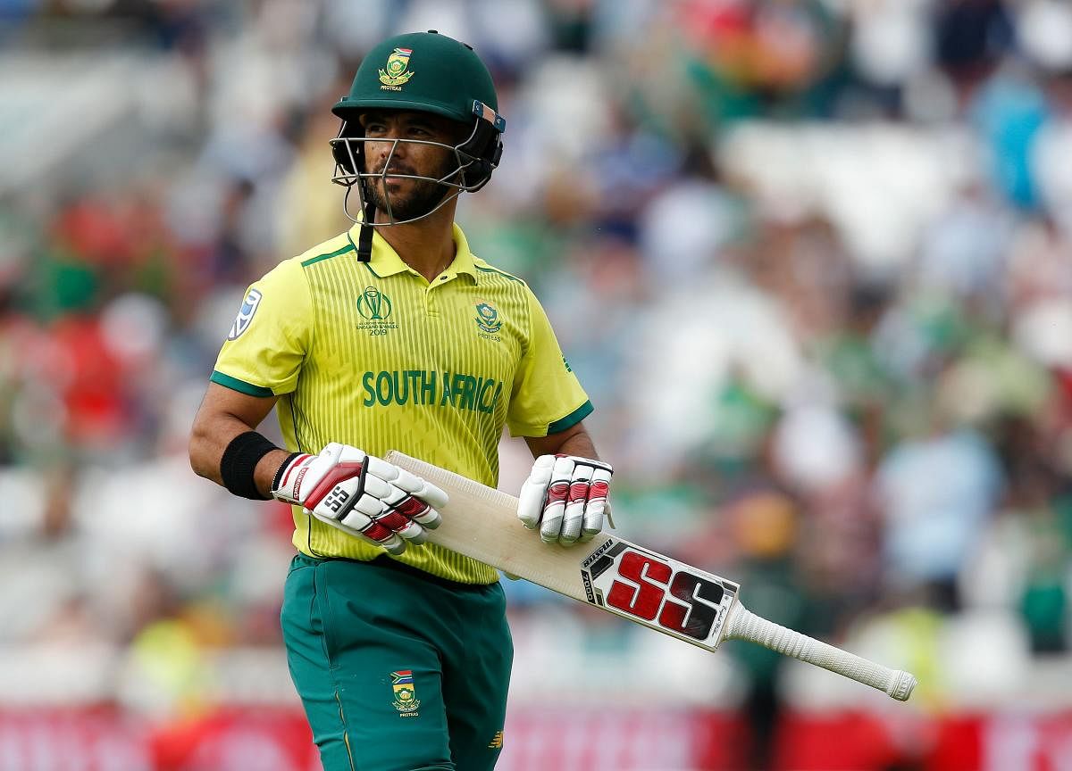 Straight talk: South Africa's JP Duminy believes that the top six needs to step up and perform better if they are to challenge for the World Cup. AFP