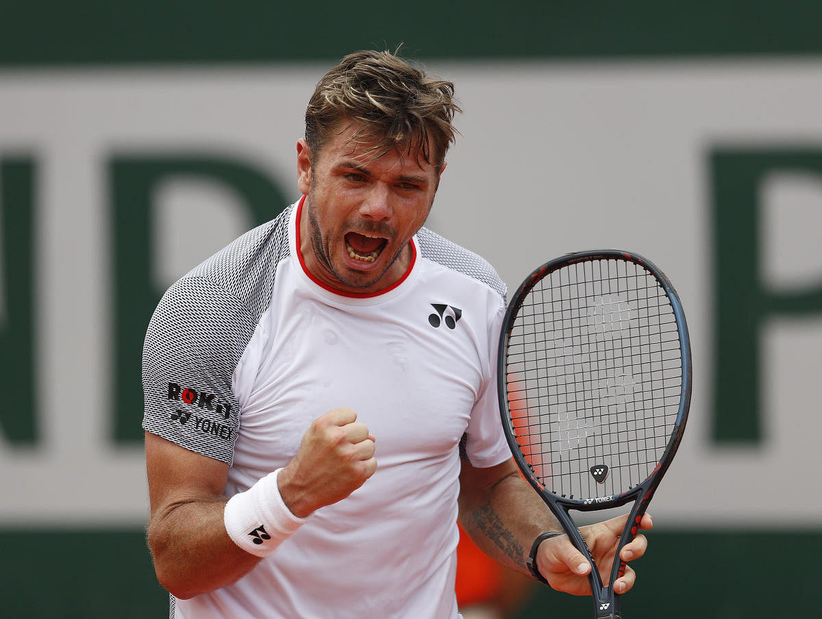 Switzerland's Stanislas Wawrinka was pleased with his performance despite losing his French Open quarterfinal match against countryman Roger Federer. Reuters