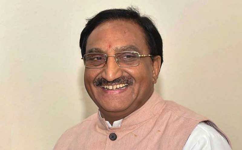 HRD Minister Ramesh Pokhriyal will preside over the day-long meeting during which key recommendations will be discussed to elicit the views and suggestions of state education ministers. (PTI File Photo)