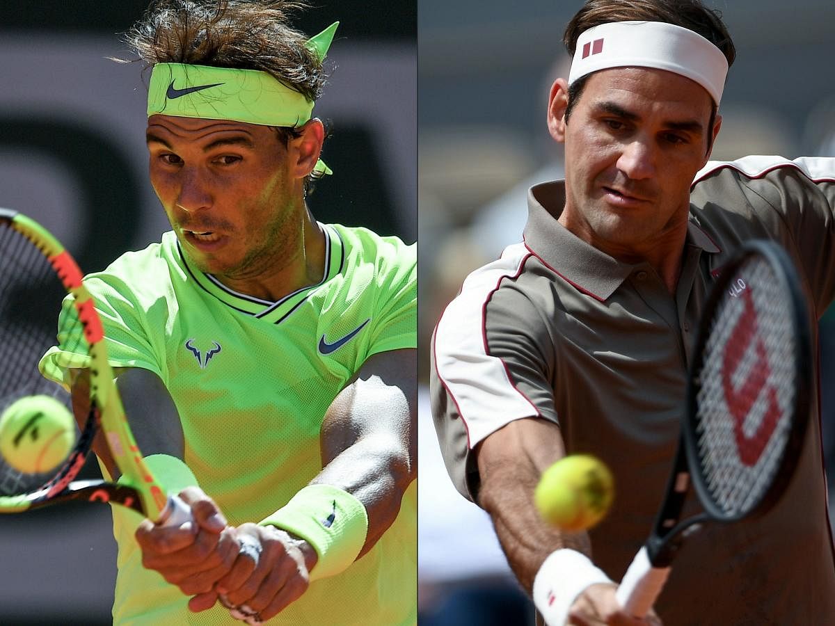 The two will clash in the French Open semifinal for the first time in 14 years. Photo credit: AFP