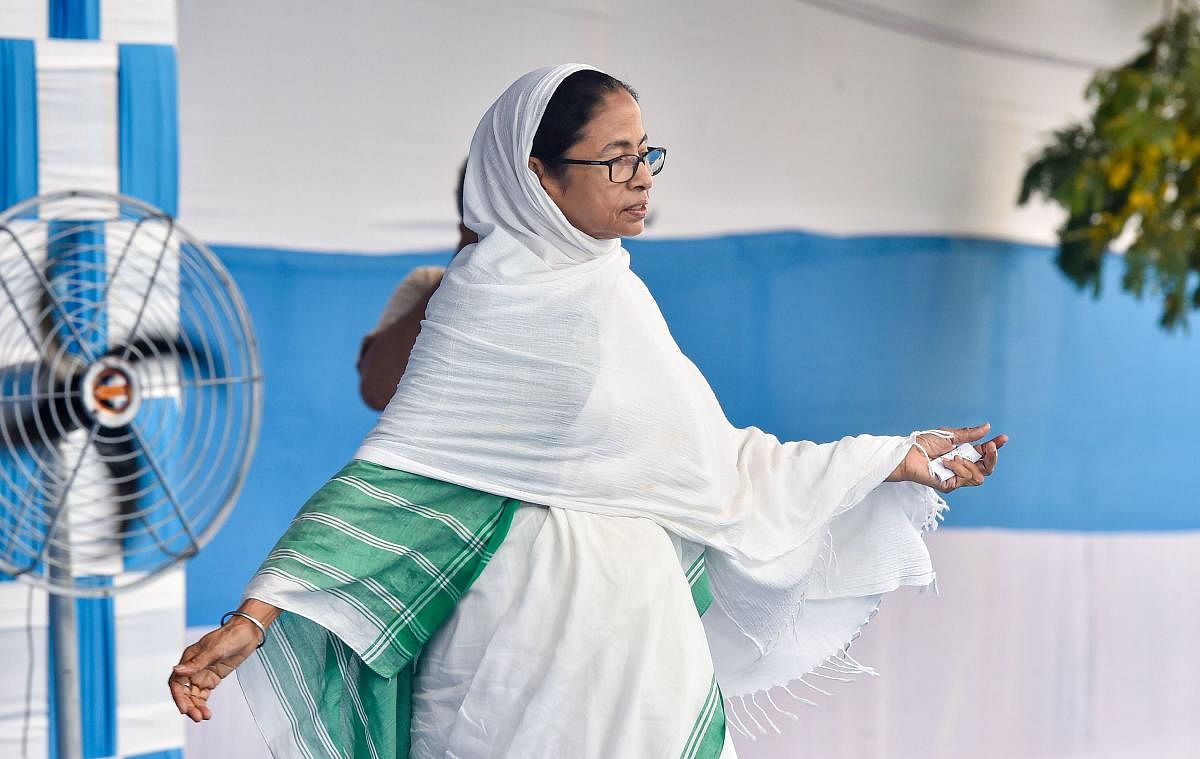 West Bengal Chief Minister Mamata Banerjee. (PTI File Photo)