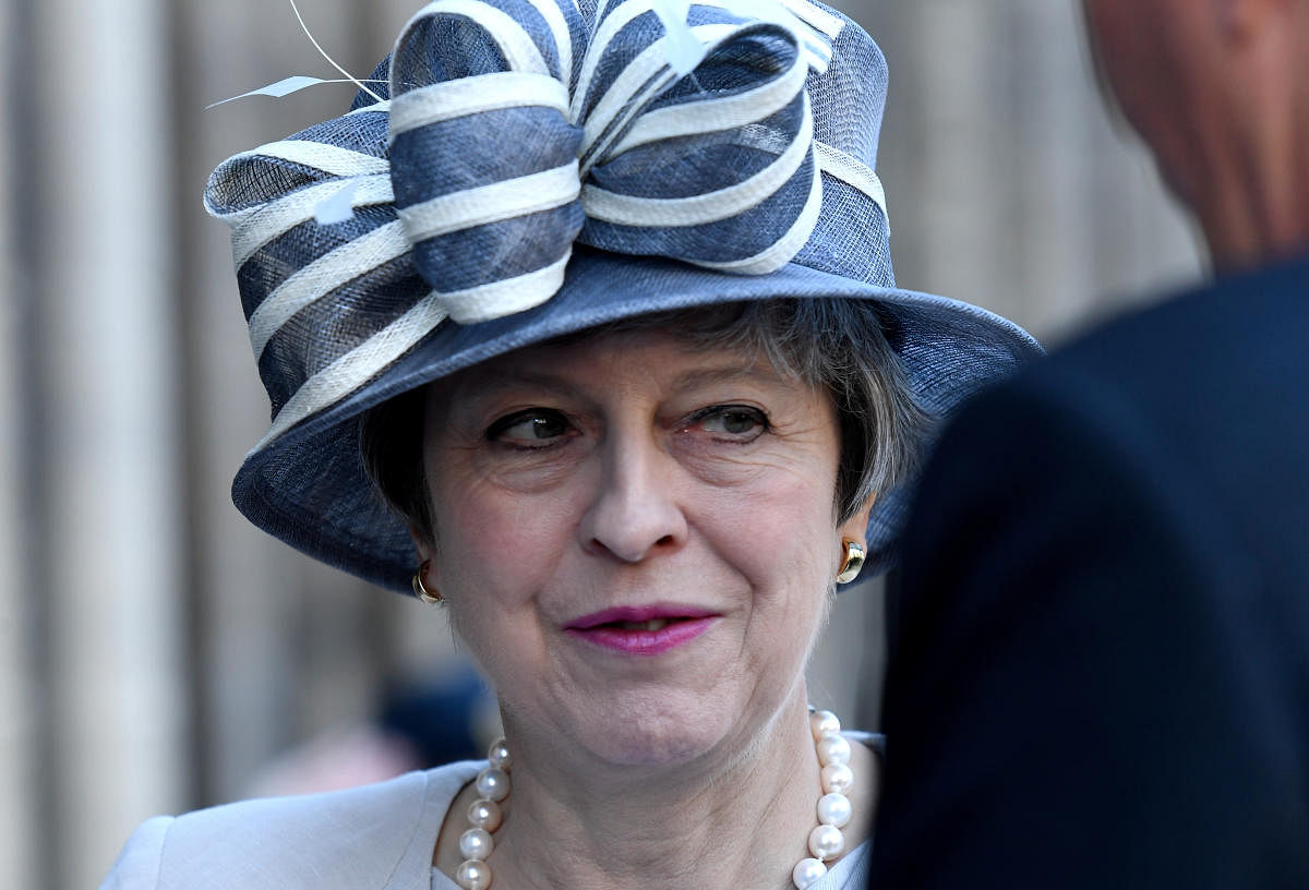 British Prime Minister Theresa May (Reuters)