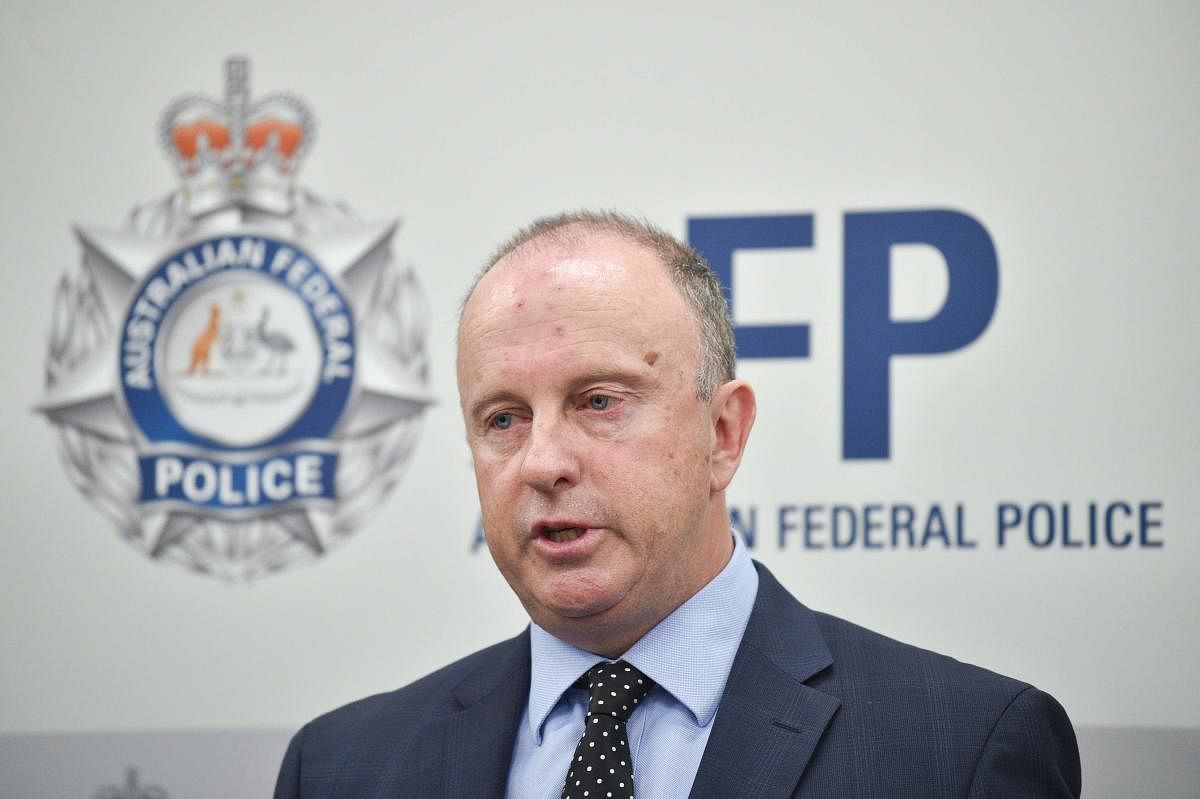 Australian Federal Police Assistant Commissioner Neil Gaughan (Photo AFP)