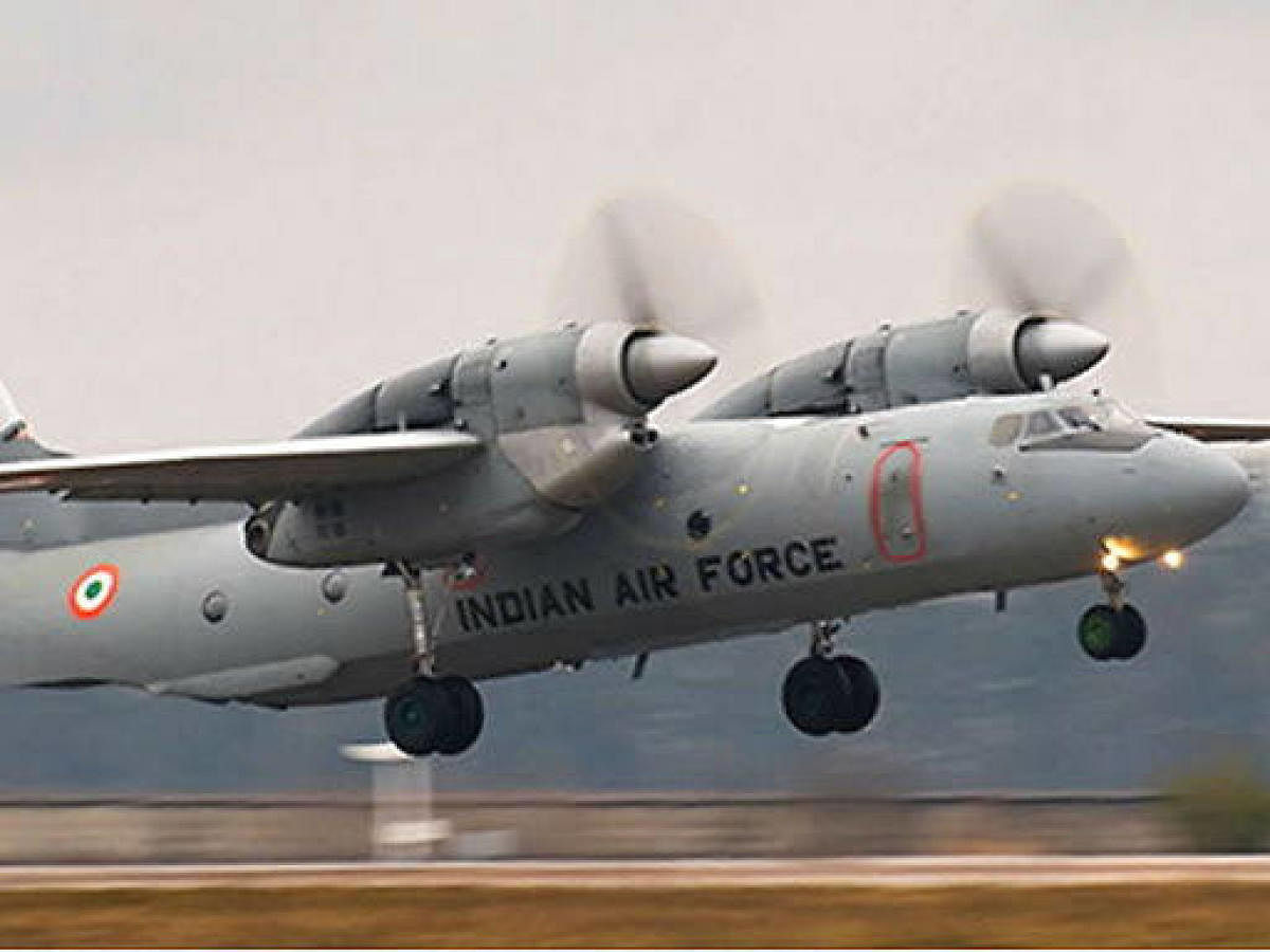 The aircraft took off at 12.27 pm on Monday from Jorhat air force station in eastern Assam with 13 persons on board, bound for Mechuka, close to China border in Arunachal Pradesh.  File photo