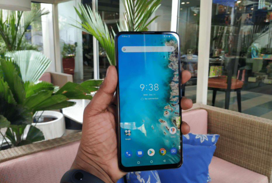 Asus 6Z with notch-free display; picture credit: Rohit KVN/DH Photo