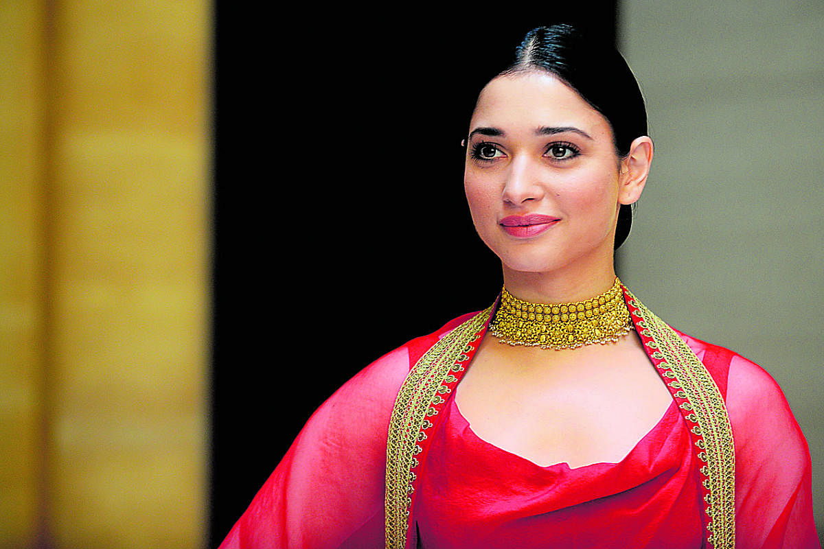 Born and raised in Mumbai, Tamannaah Bhatia made her debut with the 2005 Telugu film "Sri", followed by her Tamil film "Kedi". (AFP File Photo)