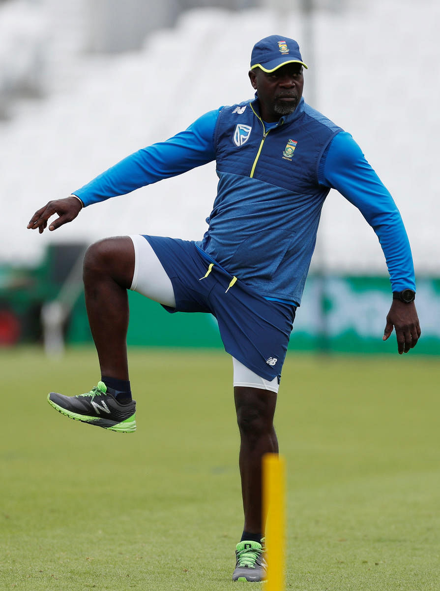 Cricket - ICC Cricket World Cup - South Africa Nets - Kia Oval, London, Britain - May 29, 2019 South Africa head coach Ottis Gibson during nets. Reuters