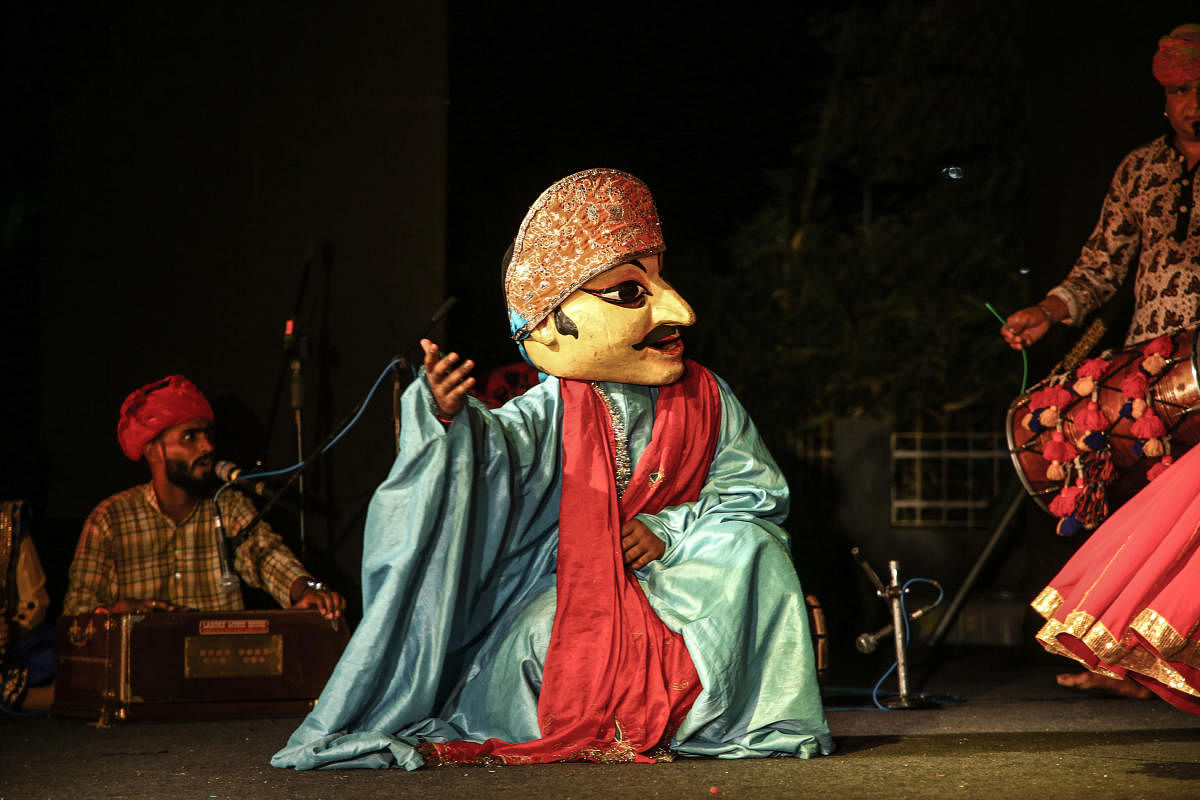 All too real A Rajasthani puppet.