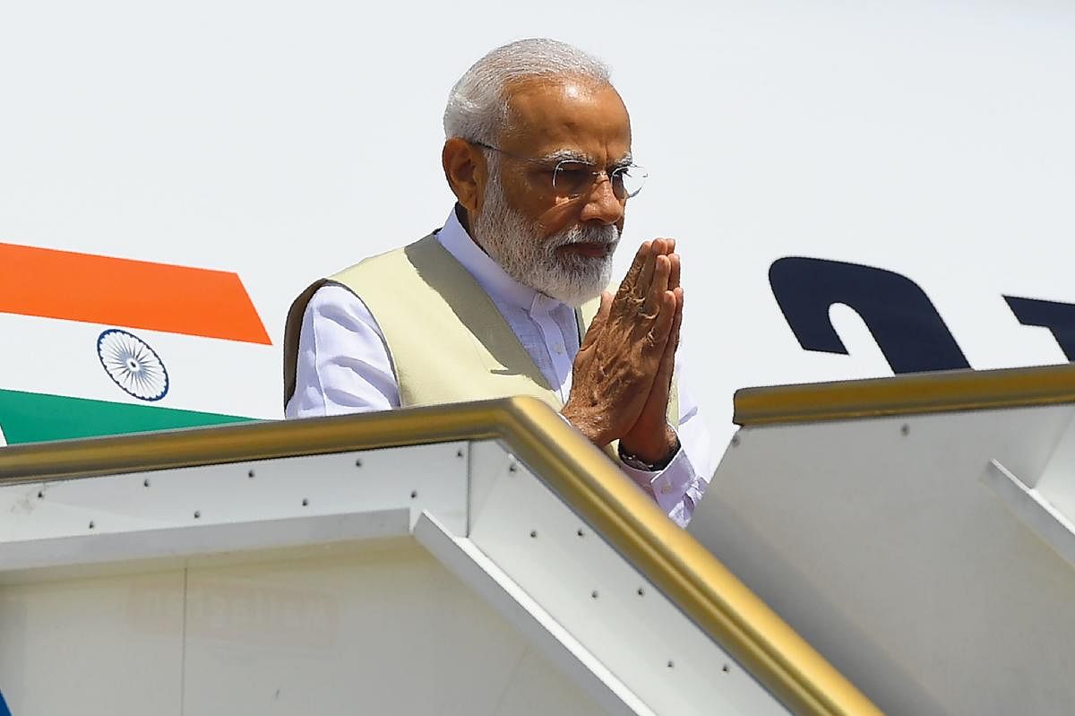 Prime Minister Narendra Modi Monday wished the Kashmiri Pandit community on the occasion of Jyeshtha Ashtami, hoping for peace and prosperity everywhere. (AFP File Photo)