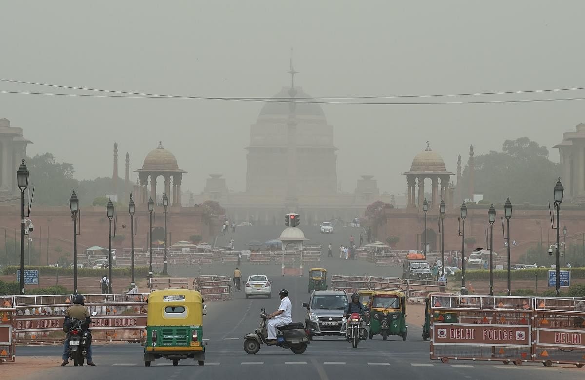 The report said household air pollution contributes about a quarter of the outdoor air pollution in the country. (AFP File Photo)