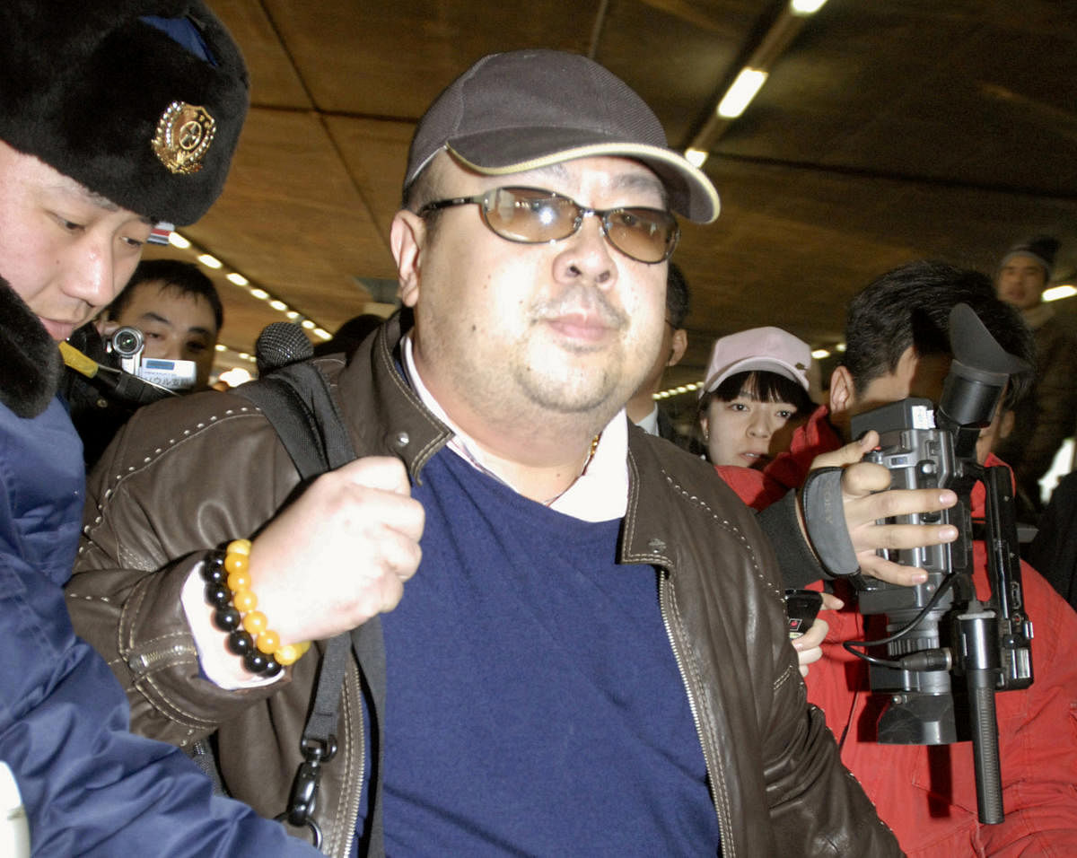 The Journal cited an unnamed "person knowledgeable about the matter" for the report, and said many details of Kim Jong-nam's relationship with the CIA remained unclear. (Reuters File Photo)