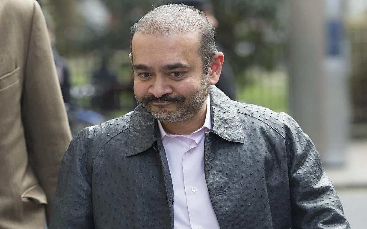 Nirav Modi was arrested by Scotland Yard officers in London on March 19 and faces extradition to India. (DH Photo)