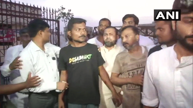 As journalist Prashant Kanojia was released on bail on Wednesday, the fate of five others arrested for posting and sharing alleged objectionable remarks against Chief Minister Yogi Adityanath hung in balance. (Image: ANI/Twitter)