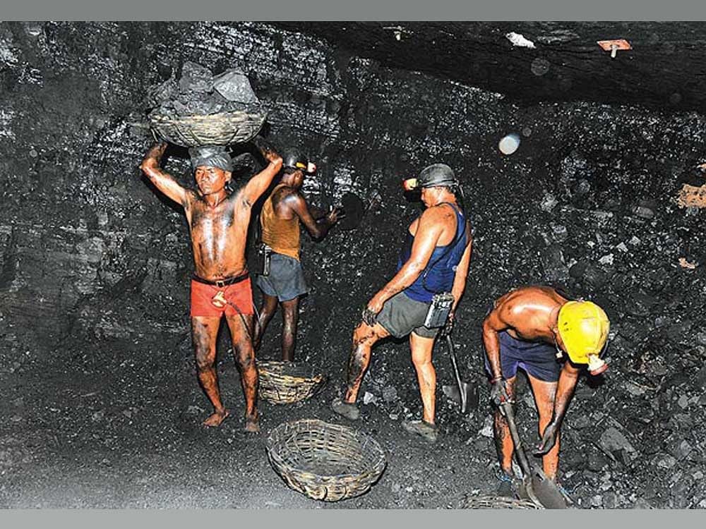 The state government drew much criticism after 15 miners got trapped in an illegal coal mine in West Jaintia Hills district in December last year. File photo