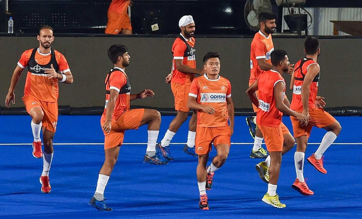 GEARING UP: Indian team will look to shrug off their rusty performances when they face Japan on Friday. PTI