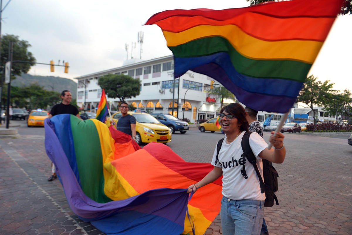 Ecuador follows Argentina, Brazil, Colombia and Uruguay in allowing same-sex marriages in Latin America.(AFP File Photo)