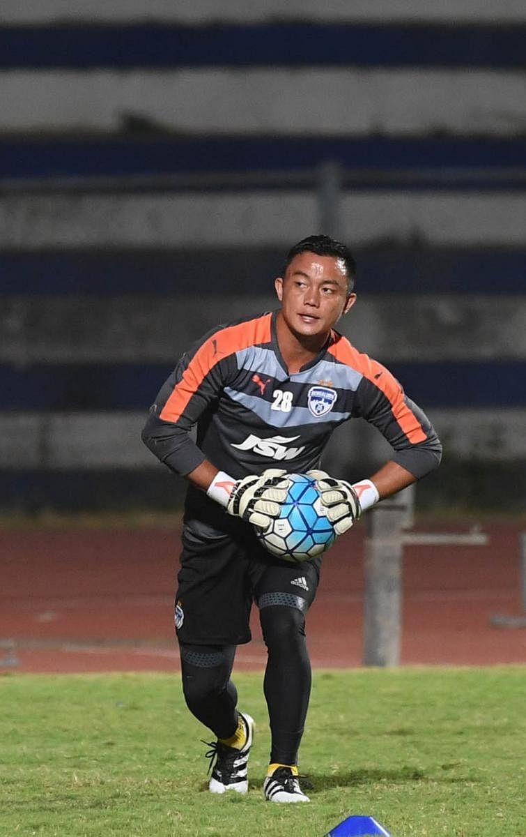 Goalkeeper Lalthuammawia Ralte (Photo DH)