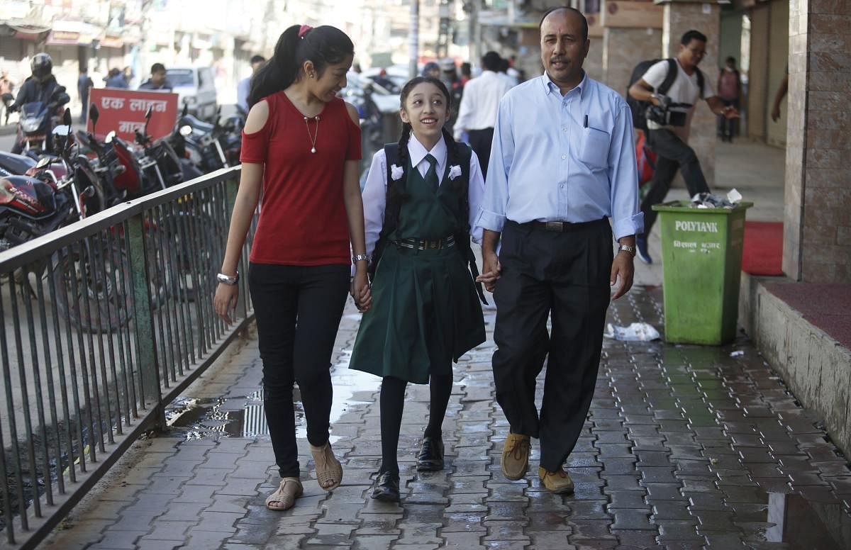 Many schools across Nepal have made it mandatory for students to learn Chinese lured by the Chinese government's offer to cover the salaries of teachers who teach Mandarin. (AFP File Photo)