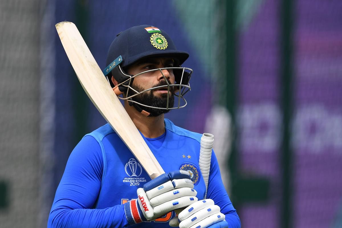 Indian captain Virat Kohli revealed he felt his international career was over following a poor shot in a 2009 Champions Trophy game against Pakistan. AFP