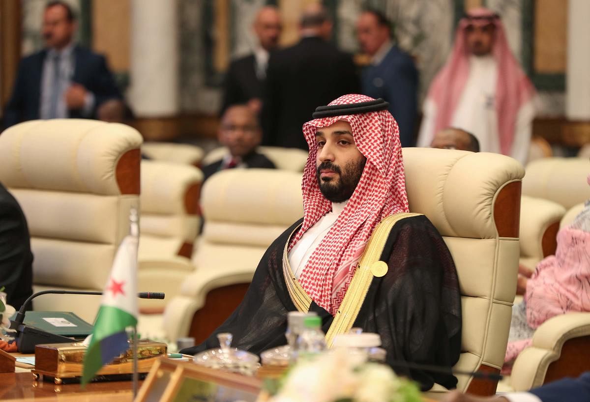 Saudi Crown Prince Mohammed bin Salman has warned against "exploiting" the murder of journalist Jamal Khashoggi for political gains, in what appeared to be a veiled attack on Turkey. AFP photo