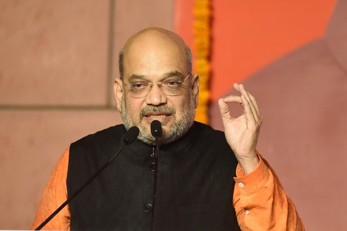 Home Minister Amit Shah (Photo by AFP)