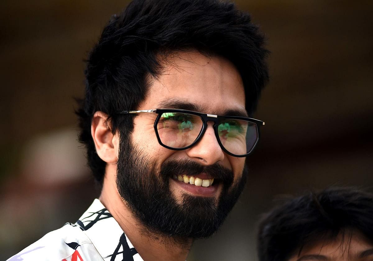 Indian Bollywood actor Shahid Kapoor. AFP file photo